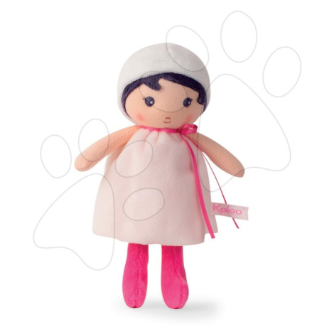 Kaloo bábika pre bábätká Perle K Tendresse 18 cm v bielych šatách z jemného textilu v darčekovom