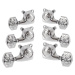 Gotoh Guitar Tuners 1:21 6-String, Polished Chrome