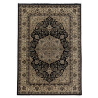 Kusový koberec Kashmir 2608 black Rozmery kobercov: 300x400