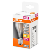 OSRAM Classic A LED žiarovka E27 4,8W 2.700K matná