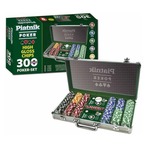 Piatnik Poker set 300 High Gloss Chips