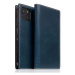 SLG Design puzdro D7 Italian Wax Leather pre iPhone 14 Plus - Blue