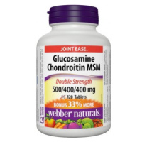 WEBBER NATURALS Glukosamín+Chondroitín+MSM 1300 mg FORTE 90 +30tbl 120 tabliet