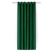 Zelený zamatový dimout záves 400x225 cm Velto – Filumi