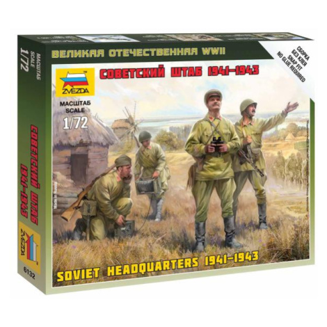 Wargames (WWII) figurky 6132 - Soviet HQ (1:72)