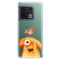 Odolné silikónové puzdro iSaprio - Dog And Bird - OnePlus 10 Pro