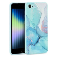 Silikónové puzdro na Apple iPhone 7/8/SE 2020/SE 2022 Tech-Protect Mood marble modré