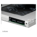 AKASA HDD box N.Stor S9, 2.5" SATA HDD/SSD v šachte pre optickú jednotku SATA (výška HDD do 9,5 