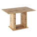 Jedálenský stôl, dub wotan, 119x79 cm, BISTRO