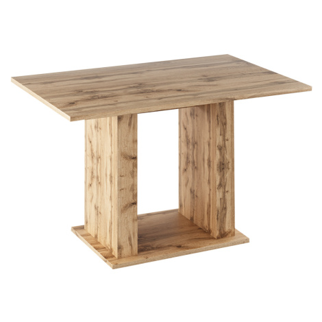 Jedálenský stôl, dub wotan, 119x79 cm, BISTRO Tempo Kondela