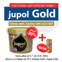 JUB JUPOL GOLD - Farebná umývateľná interiérová farba Beauty 475 (380E) 15 L