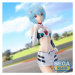 Sega Goods Evangelion Luminasta PVC Statue Evangelion Racing Rei Ayanami Pit Walk 21 cm