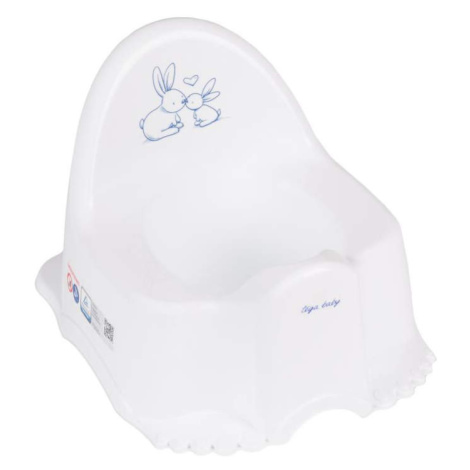 TEGA Hrajúci detský nočník Funny biely