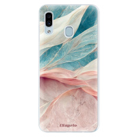 Silikónové puzdro iSaprio - Pink and Blue - Samsung Galaxy A30