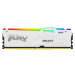 Kingston Fury Beast White RGB 32GB (2x16GB) DDR5 5200 CL40