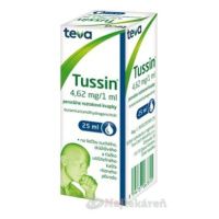 Tussin kvapky na kašeľ 25ml