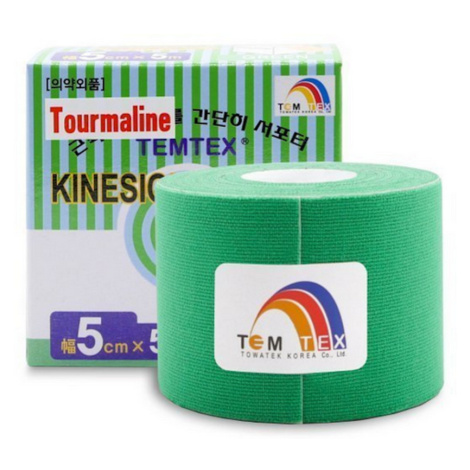 TEMTEX Tejpovacia páska Tourmaline zelená 5 cm x 5 m