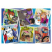 Puzzle 200 - Disney hrdinovia / Disney 100