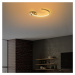 LED stropné svietidlo v zlatej farbe 33x46 cm Moon – Opviq lights