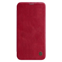 Apple iPhone 12 Pro Max, bočné puzdro, Nillkin Qin, červené