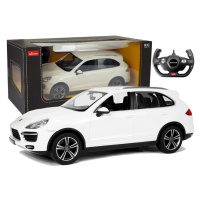 mamido  Elektrické autíčko RC Porsche Cayenne Rastar 1:14 Biele