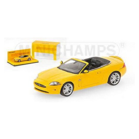 1:43 JAGUAR XK CABRIO 2005 YELLOW LINEA GIALLO