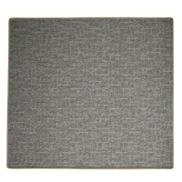 Kusový koberec Alassio šedobéžový čtverec - 300x300 cm Vopi koberce