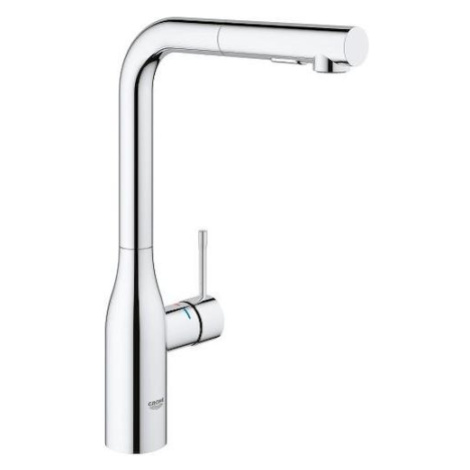 Drezová batéria GROHE Essence New s vyťahovacou sprškou chróm 30270000