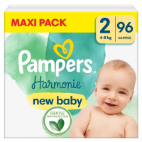 PAMPERS Harmonie Plienky vel. 2, 4-8 kg, 96 ks