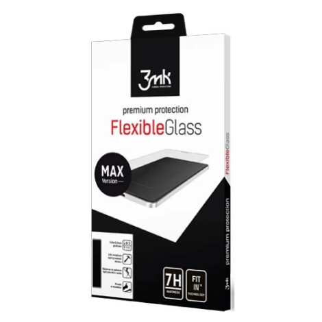 Ochranné sklo 3MK Xiaomi Mi6 Black - 3mk FlexibleGlass Max