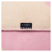 Bavlnená deka Zaffiro 75x100 cm - bodky ružová/ecru