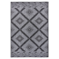 Kusový koberec Twin Supreme 105459 Malibu Night Silver – na ven i na doma - 80x350 cm NORTHRUGS 