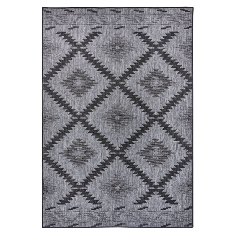 Kusový koberec Twin Supreme 105459 Malibu Night Silver – na ven i na doma - 80x350 cm NORTHRUGS 