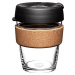 KeepCup Hrnček Brew Cork Black 340 ml M