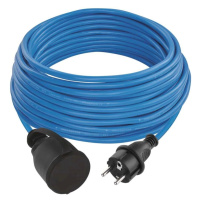 EMOS P01420W WEATHERPROOF PREDLZOVACI KABEL 20 M/1 ZASUVKA/CIERNY/SILIKON/230 V/1,5 MM2