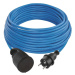 EMOS P01420W WEATHERPROOF PREDLZOVACI KABEL 20 M/1 ZASUVKA/CIERNY/SILIKON/230 V/1,5 MM2