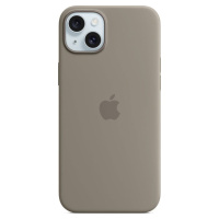 Apple Originál Silikónový kryt s MagSafe pre iPhone 15 Plus Clay, MT133ZM/A