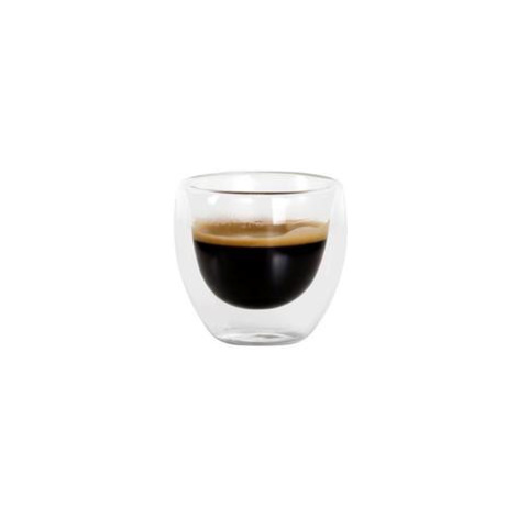 TORO Sklenený hrnček Espresso TORO dvojité borosilikátové sklo 100ml