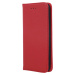 Diárové puzdro na Apple iPhone 14 Plus Geniune Leather Smart Pro červené