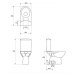 Cersanit PARVA - WC kombi + antibakteriálne sedátko, vertikálny odpad, K27-003