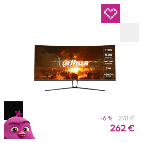 Dahua LM34-E330C herný monitor 34"