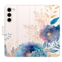 Flipové puzdro iSaprio - Ornamental Flowers 03 - Samsung Galaxy S23+ 5G