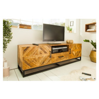 LuxD Dizajnový TV stolík Allen 160 cm, mango