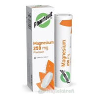 MAGNESIUM 250 mg PHARMAVIT šumivé tablety 20 ks