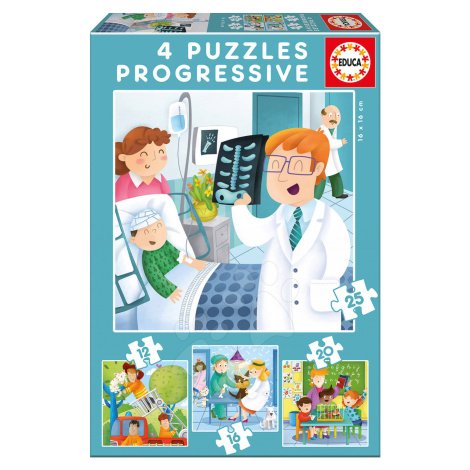 Educa detské puzzle Keď vyrastiem, chcem byť progresívne 17146