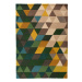 Ručně všívaný kusový koberec Illusion Prism Green/Multi - 80x150 cm Flair Rugs koberce