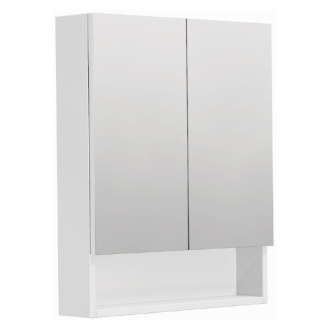 Zrkadlová skrinka SAT Cubeway 14x72 cm lamino biela lesk GALCU60BL