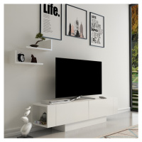 TV stolík MATERA 150 cm biely