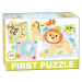 Dohány puzzle 4-obrázkové Baby First Safari 639-6
