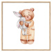 Detský obrázok 20x20 cm Teddy Bear